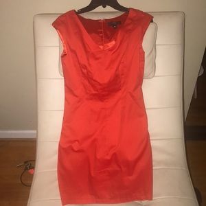 Women’s size 6 mossimo stretch dress coral mint